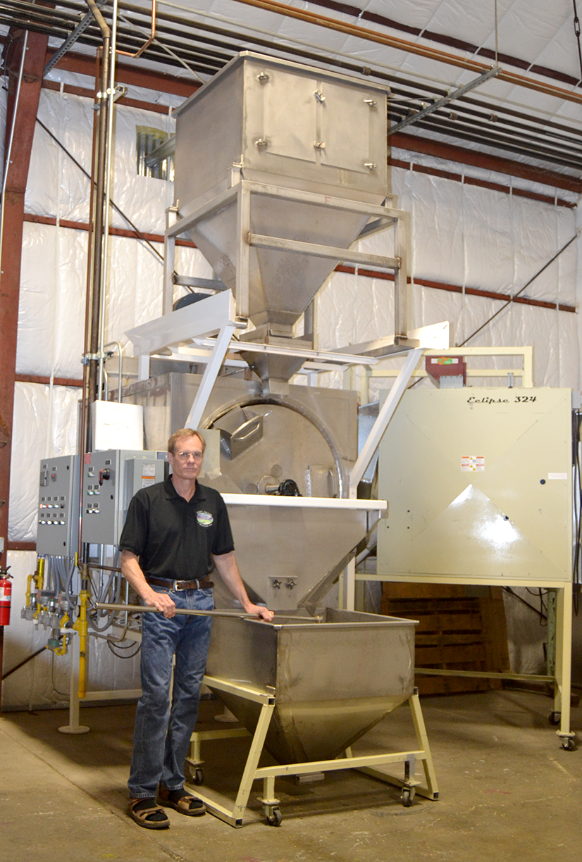 Jim Eckert roasting malt brews california gluten free grains